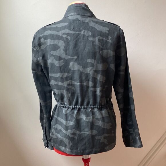 Rails Camouflage Tencel/Linen Blend Jacket - Picture 15 of 16